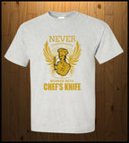 Never Underestimate a Women chef with a Knife